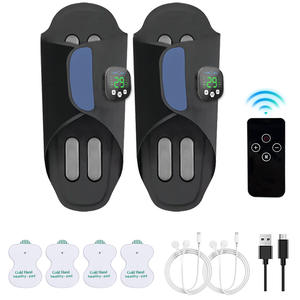 Tapis de massage électrique EMS portable et pliable pour les pieds, avec 10 modes et télécommande, pour le massage des jambes et des points d'acupuncture des méridiens - Product Image 6