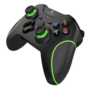 Hoge Kwaliteit Draadloze Controller Gamepad Joystick Game Controller Dual-Vibratie Voor Pc Ios Android PS3