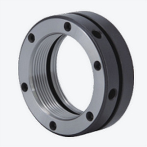 K Series Circular Locking Nut Metric Coarse <b>Thread</b> 55mm Outside Diameter Black Oxide Finish For Metal General Industry Use - Product Image 1