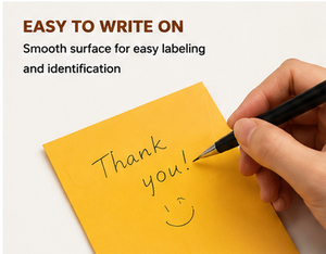 Kraft <b>Window</b> Mailing Envelope Self <b>Seal</b> Catalog Mailer 2.25 x 3.5 Inch Business Shipping Envelope - Product Image 5