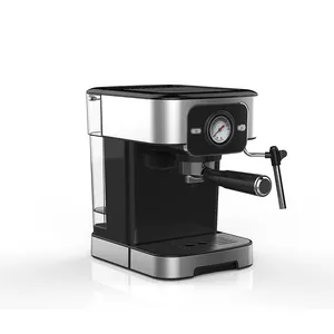 热销专业智能半自动胶囊浓缩咖啡机，适用于商用或家用15巴/20巴