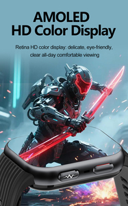 TK67 1.95" AMOLED <b>Smart</b> Watch with Air Pump Blood ECG NFC Access <b>Control</b> BT Calling Smartwatch - Product Image 2