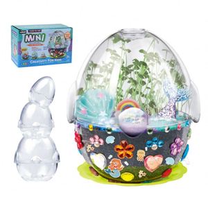 Zhorya - Juego de Manualidades de Terrario de Sirena, Mini Jardín de Huevos, Juguetes Educativos DIY para Niños, Kit de Cultivo de Semillas - Product Image 1