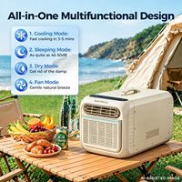 Climatiseur portable à fréquence fixe ZJH pour tente, camping, usage polyvalent intérieur/extérieur, solution de refroidissement pour tentes, camions, camping-cars