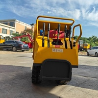 Mini-dumper sur chenilles 800 kg KOP192, motopropulsé diesel, certifié EPA Euro 5, pour chantier