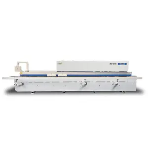 MINGD MD-808 automatic edging machine pvc mdf corner rounding high speed hot melt glue edge banding machinery trimming edge band