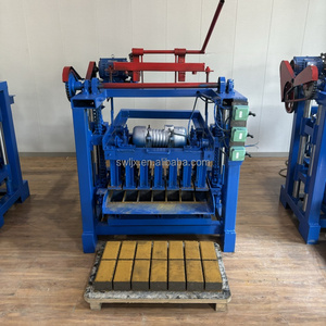 Máquina automática de fabricación de arena y plástico fácil de operar, molde de ladrillos de hormigón de bloque hueco Manual - Product Image 3