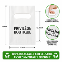 Sacs de courses écologiques personnalisés avec logo pour magasins de vêtements et boutiques, impression multicolore, adaptés à la promotion de marques de détail