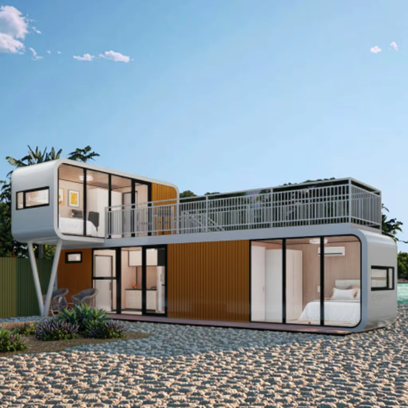 Luxury Prefab Resort House Hotel Shipping