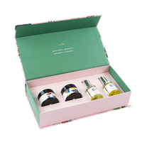 Boîtes d'emballage en carton pour crème de soin de la peau, coffret personnalisé de luxe, emballage cadeau magnétique Unique, boîtes de maquillage en papier