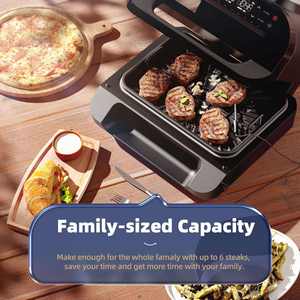 DOUHE Fournisseur vérifié Écran tactile numérique 10l 12l avec fenêtres visibles Petits appareils électroménagers d'intérieur sans huile Four <span class=keywords><strong>Airfryer</strong></span> - Product Image 3