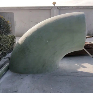 Codo FRP para tuberías de combustible Componente industrial GRP resistente a productos químicos - Product Image 2