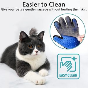 <span class=keywords><strong>Spazzola</strong></span> per guanti <span class=keywords><strong>autopulente</strong></span> per animali domestici per animali domestici a pelo corto e lungo rimuove peli sciolti e grovigli - Product Image 3