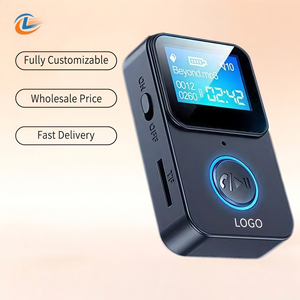 เครื่องเล่น MP3 จอสีขนาดเล็กแบบขายส่ง พร้อมบลูทูธ 5.0 และช่องใส่การ์ด TF สำหรับเล่นกีฬา วิ่ง เป็นของขวัญ  รับทำโลโก้  ตัวเครื่องพลาสติก พร้อมวิทยุ FM - Product Image 6