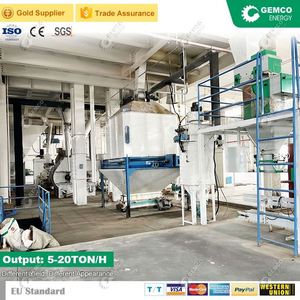 Chi phí thấp Hạt thức ăn chăn nuôi dây chuyền sản xuất cho chế biến ngũ cốc trang trại thức ăn chăn nuôi nhà máy sử dụng - Product Image 2