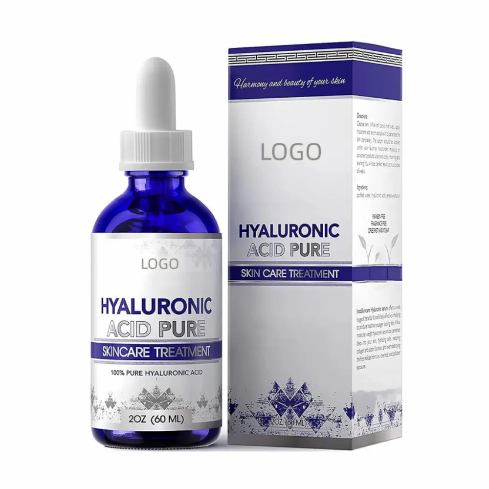 Serum Dưỡng Ẩm Mặt Chống Lão Hóa Nhãn Hiệu Riêng Với Số Lượng Lớn Vitamin C & E Axit Hyaluronic