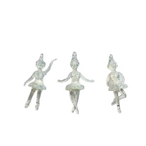 Handmade Glazed Ballet Pendant Simple All-match Clavicle Chain Artistic Niche Design Ornament Instagram-style <b>Gift</b> - Product Image 5