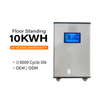Batterie de stockage d'énergie domestique Supcelion SCC-48-200 51.2V 200Ah LiFePO4 IP65 CAN Bluetooth BMS Contrôle intelligent par application Garantie 10 ans