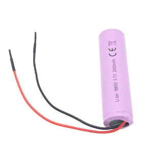 3,7V Wiederaufladbare 18650 Batterie 3,7V 2600mAh Akkupack mit Schutzplatine und Kabel für Elektronik - Product Image 5