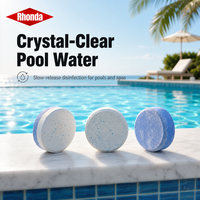 RHONDA 90% TCCA – Nettoyant granulaire en poudre anti-corrosion pour l'eau des piscines et spas extérieurs
