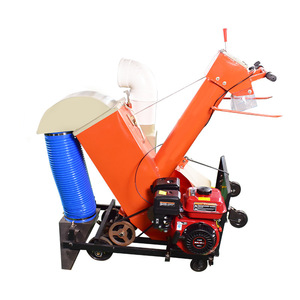Moissonneuse-batteuse manuelle à aspiration par le vent, à essence, avec transmission par engrenages pour petites exploitations agricoles - Product Image 1