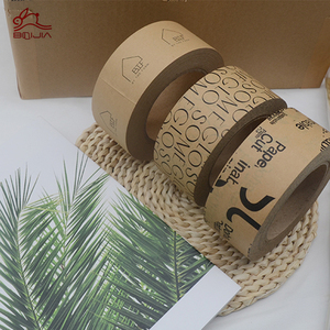 Custom Gummed Kraft Paper <strong>Tape</strong> Rubber Black for Electronics Reinforced Kraft Paper Security <strong>Tape</strong> for Kraft Paper - Product Image 1