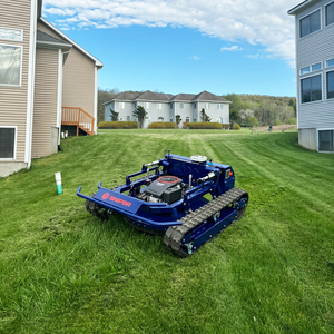 2026 Yeni Ticari Ağır Hizmet Tipi Paletli Çim Biçme Makinesi Kendinden Tahrikli 4 Zamanlı Silindir Bıçaklı 1500W 764CC Çift Yakıtlı Darbe Emici Tekerlekler - Product Image 1