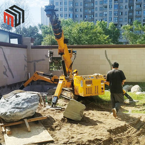 รถเครนสไปเดอร์แบบแข็งแรง ปรับแต่งความยาวบูมแบบยืดหดได้ พร้อมส่วนต่อขยายจิ๊บ สำหรับพื้นที่ขรุขระและสถานที่ก่อสร้างที่ไม่เรียบ - Product Image 1