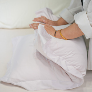 Wool Silk <b>Pillow</b> Core 51x76 Cm Hypoallergenic Rectangle Solid Color <b>Neck</b> Support Home Use Single <b>Pillow</b> Core - Product Image 3