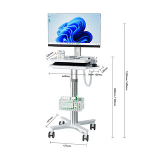 MT-1U stasiun kerja troli seluler pneumatik dapat disesuaikan cocok untuk mengangkat troli medis dengan mesin lengkap - Product Image 5