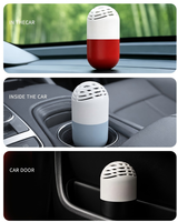 Diffuseur d'air pour voiture en verre personnalisé avec un design unique, prix d'usine, parfum portable