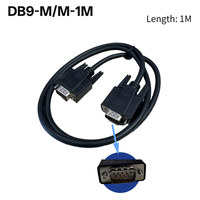 Cable Serial DB9, Cable de Extensión RS232 de 9 Pines, Macho a Macho / Macho a Hembra / Hembra a Hembra, Cable DB9 de Par Trenzado