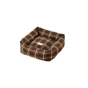 Fukumaru Square Cat <b>Bed</b>, Winter Warmth, Removable and Washable, Retro Plaid Pet Mat, Cat Sleeping <b>Bed</b>, Suitable for All Seasons - Product Image 5
