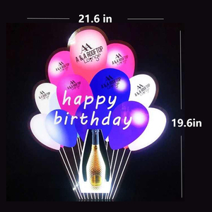 Logotipo personalizado acrílico club nocturno botella pantalla Led botella glorificador botella presentador para <span class=keywords><strong>Hennessy</strong></span> - Product Image 5