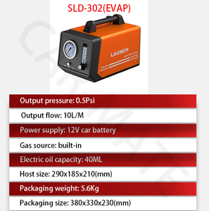 Detector de Fugas de Humo SLD-302 (EVAP), Herramienta Multifunción para Autos - Product Image 5