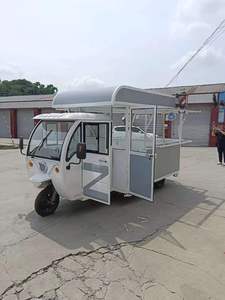 Triciclo de Comida de Fácil Operación, Diseño Europeo con Estantes Ajustables para Diversos Snacks - Product Image 5