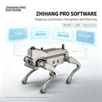 Kit Robotique Éducatif : Chien Robot Quadrupède Bionique à Structure Modulaire Démontable, Caméra de Vision 3D IA, Moteur PLC, Boîte de Vitesses et Pompe