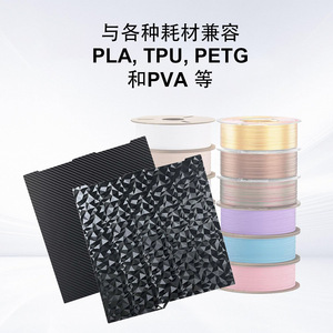 Plataforma de Impresión 3D Lin'ao Kobra3 con Cama Calefactable, Placa de Acero con Resorte y Textura PEI - Product Image 3