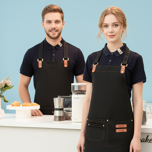 <span class=keywords><strong>Delantal</strong></span> <span class=keywords><strong>de</strong></span> <span class=keywords><strong>Cocina</strong></span> para Chef, con Logotipo Personalizado Impreso, <span class=keywords><strong>Delantal</strong></span> <span class=keywords><strong>de</strong></span> Lona Reutilizable y Duradero para Restaurante, Cafetería, Camarero - Product Image 5