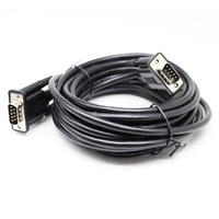 Câble d'extension professionnel personnalisé DB9pin mâle vers DB9pin mâle, câble RS232