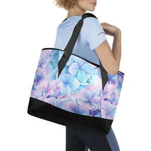 Sac isotherme floral pour le déjeuner, sac isotherme pour aliments, sac de rangement thermique pour les voyages et les pique-niques - Product Image 3