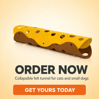 Alas Snuffle Hewan Peliharaan Portabel dari Kain Felt, Dapat Dicuci, Tahan Gigitan, Interaktif, Pengumpan Lambat untuk Anak Anjing dan Anak Kucing, Mainan Hewan Peliharaan dari Kain Felt