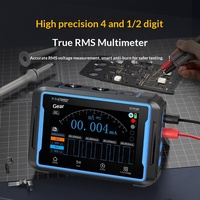 FNIRSI 2C53P Osiloskop Digital Dua Kanal Multimeter Empat Setengah Digit Generator Sinyal Tiga-dalam-Satu Dapat Disesuaikan