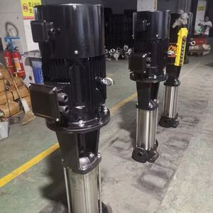 Bombas Eléctricas Verticales Multietapa CDL para la Industria del Combustible, Supercargador Centrífugo Industrial y Bombas Trituradoras de Aguas Residuales - Product Image 1