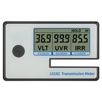 Medidor de tinte de transmisión de luz automática LS162 con calibración para vidrio y película