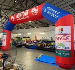 Başlangıç bitiş çizgisi afişler ve güçlü Blower şişme kemer yarış açık reklam promosyon ile şişme kemer - Product Image 4