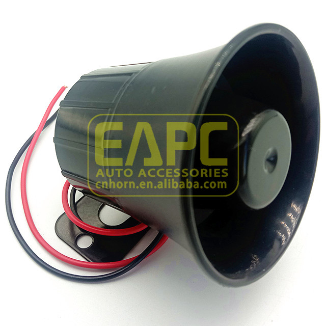 TZ-419 Car Horn Hot Sale DC 12V Horn Mini Warning Alarm Siren Buzzer Speaker Security System