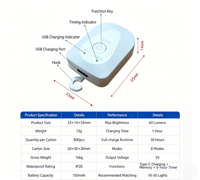Lampe suspendue LED rechargeable portable, étoile, flocon de neige, arbre de Noël, décoration romantique pour la pièce, la fenêtre, la fête