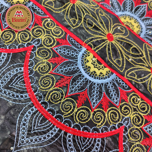 Robes de Soirée Indiennes de Qualité Supérieure <span class=keywords><strong>2022</strong></span> pour Femmes, Robes Quotidiennes Grande Taille, Robes de Mariage et de Fête Dashiki Tendance - Product Image 4