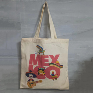 Bán Buôn Kích Thước Khác Nhau Bông Mang Theo Trên Túi Trống In Biểu Tượng Tùy Chỉnh Túi Vải Tái Sử Dụng Túi Bông - Product Image 3